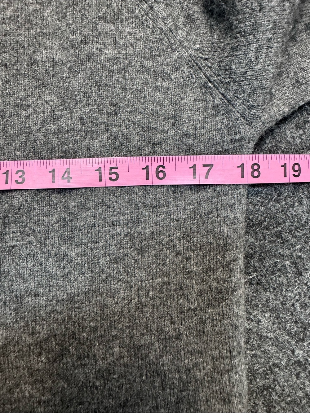 BRODIE CASHMERE glitz split cuff crew sweater in derby grey - Picture 7 of 10